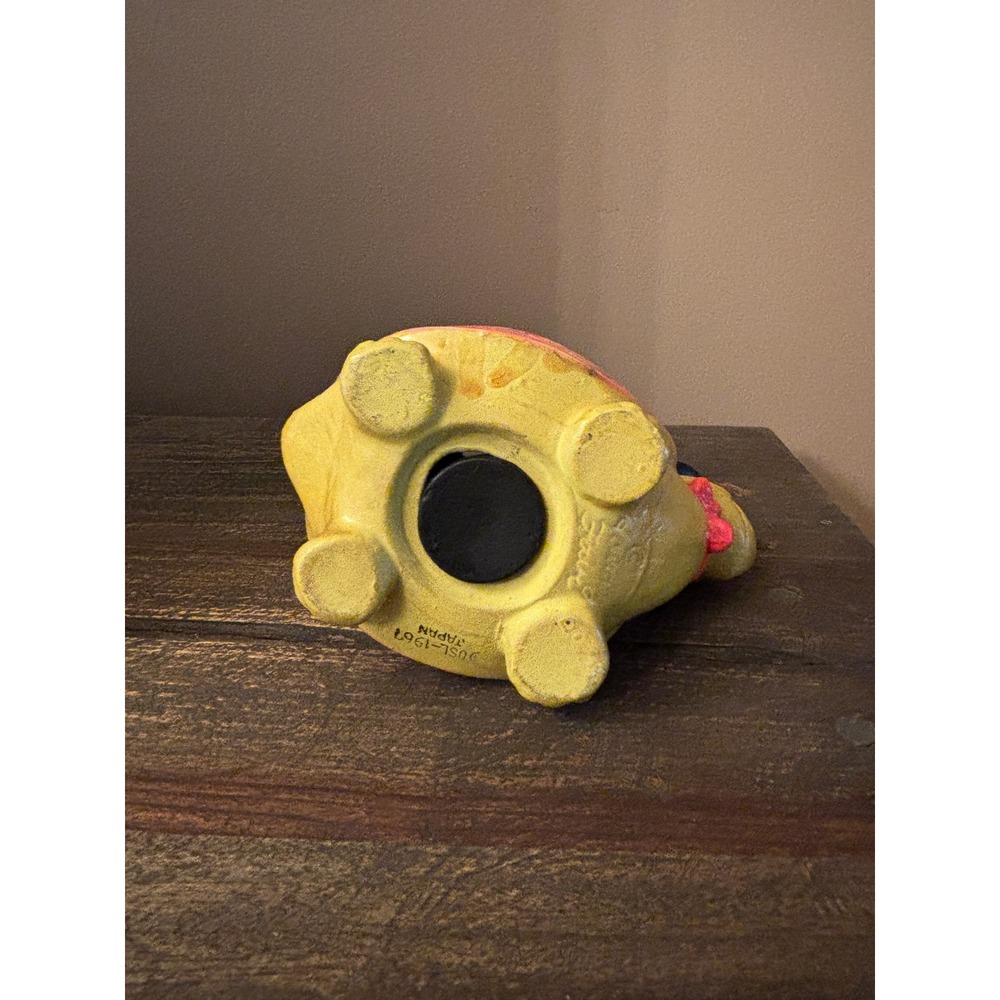 VINTAGE 1967‎ Ceramic Psychedelic Hippie Turtle Bank made in Japan - Picture 12 of 12